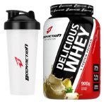 Kit - Delicious Whey - 900g Vitamina de Pera + Coqueteleira - BodyAction
