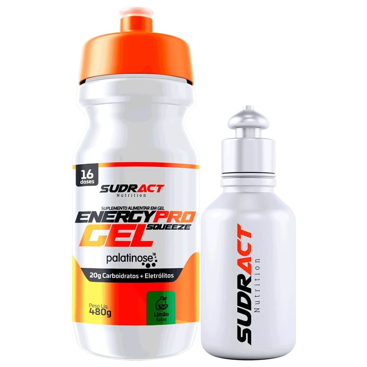 Kit Energy Pro Gel + Mini Squeeze - 480g Lim�o - Sudract Nutrition*** Data Venc. 22/03/2025