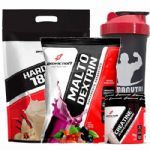 Kit - Hard Mass 3000g Baunilha + Malto Dextrin 1000g Guarana C/ A�a� + Creatine 70g + Coqueteleira - BodyAction