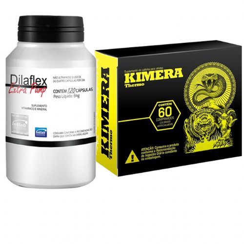 Kit Kimera Thermo 60 comprimidos + Dilaflex Extra Pump 120 C�psulas - Iridium Labs