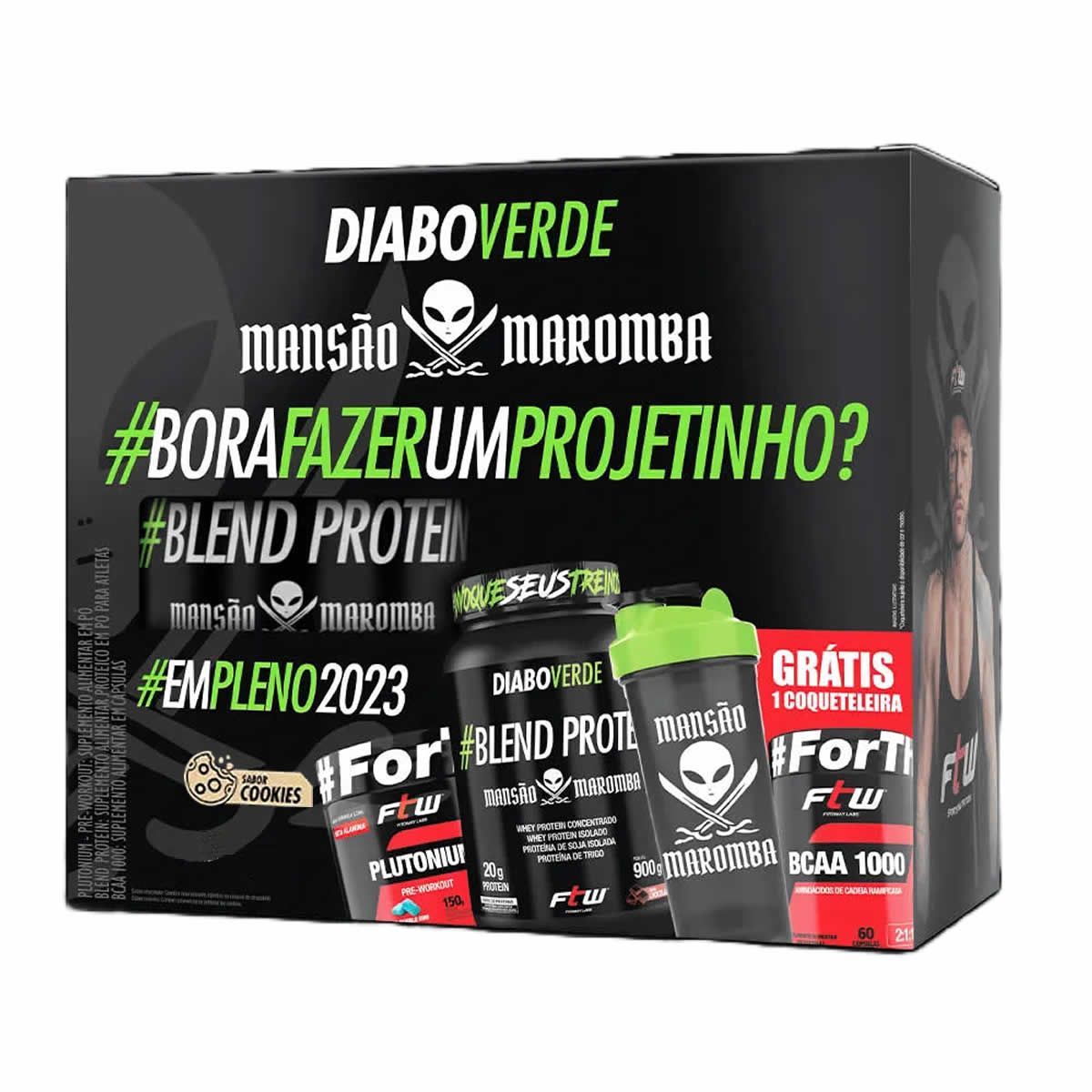 Kit Mans�o Maromba #BoraFazerUmProjetinho - Cookies - FTW