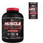 Kit Muscle Infusion 2268g Baunilha + Lipo 6 Black Ultra Concentrado 60 caps - Nutrex