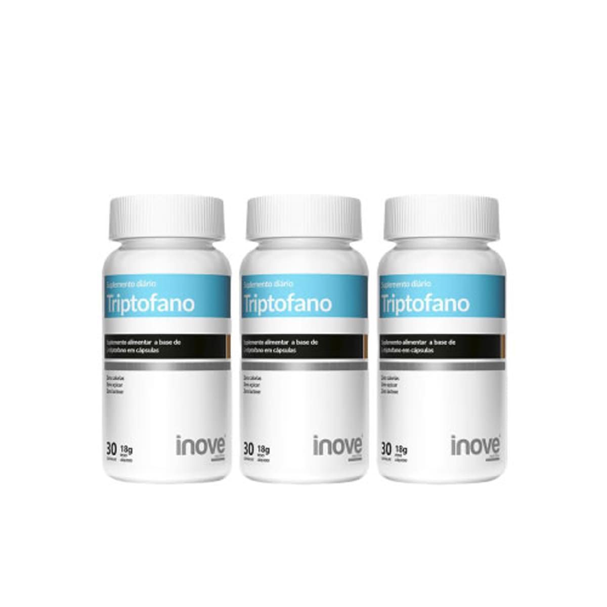 Kit Qualidade do Sono - 3X Triptofano - 30 Capsulas - Inove Nutrition