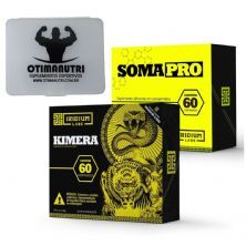 Kit Somapro - 60 C�psulas + Kimera Thermo - 60 comprimidos + Porta C�psula - Iridium Labs