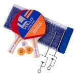 Kit T�nis de Mesa Ping Pong - 2 Raquetes  3 Bolas e 1 Rede - Vollo Sports