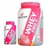 kit Whey Pro-F Morango + BCAA 90 C�psulas BodyAction