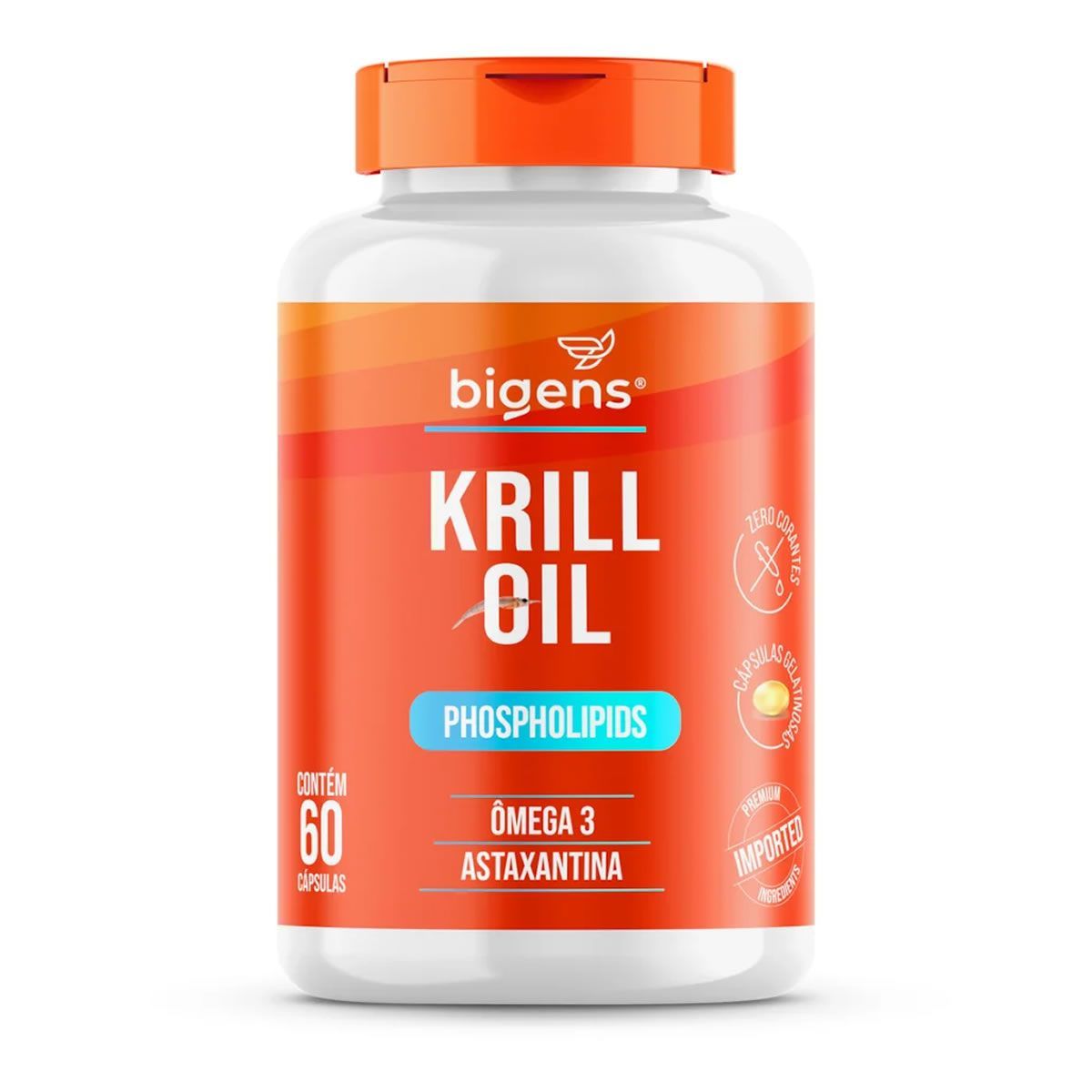 Krill Oil - 60 C�psulas - Bigens