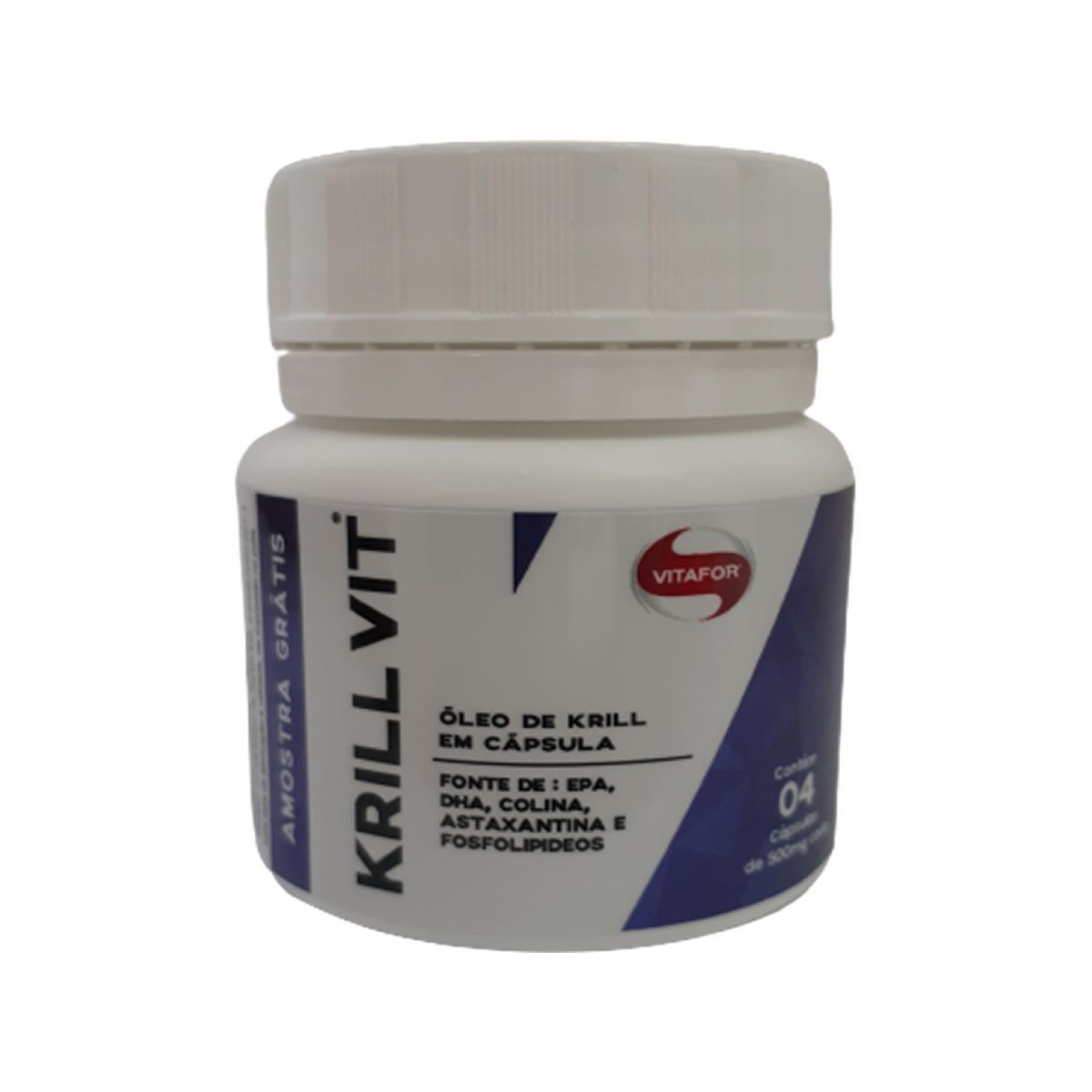 Krill Vit - Amostra 4 C�psulas - Vitafor