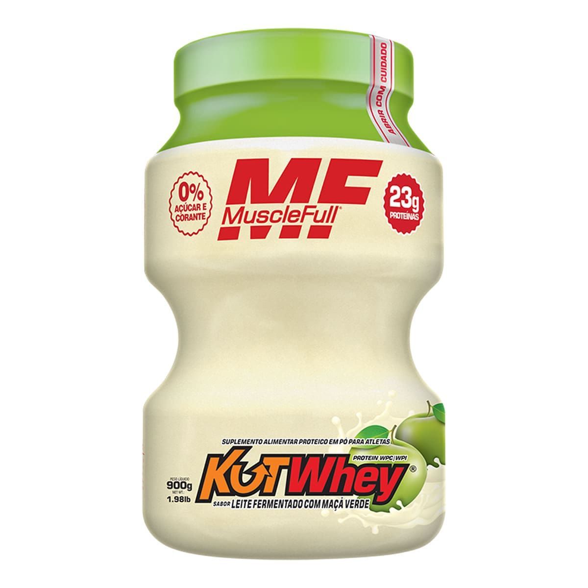Kut Whey - 900g Leite Fermentado com Ma�� Verde - MuscleFull