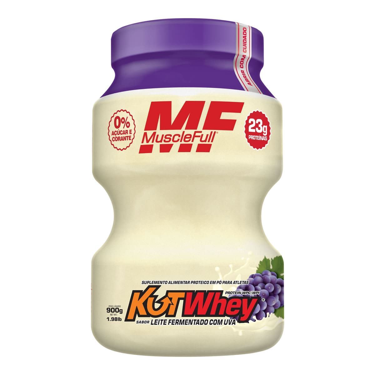 Kut Whey - 900g Leite Fermentado com Uva - MuscleFull