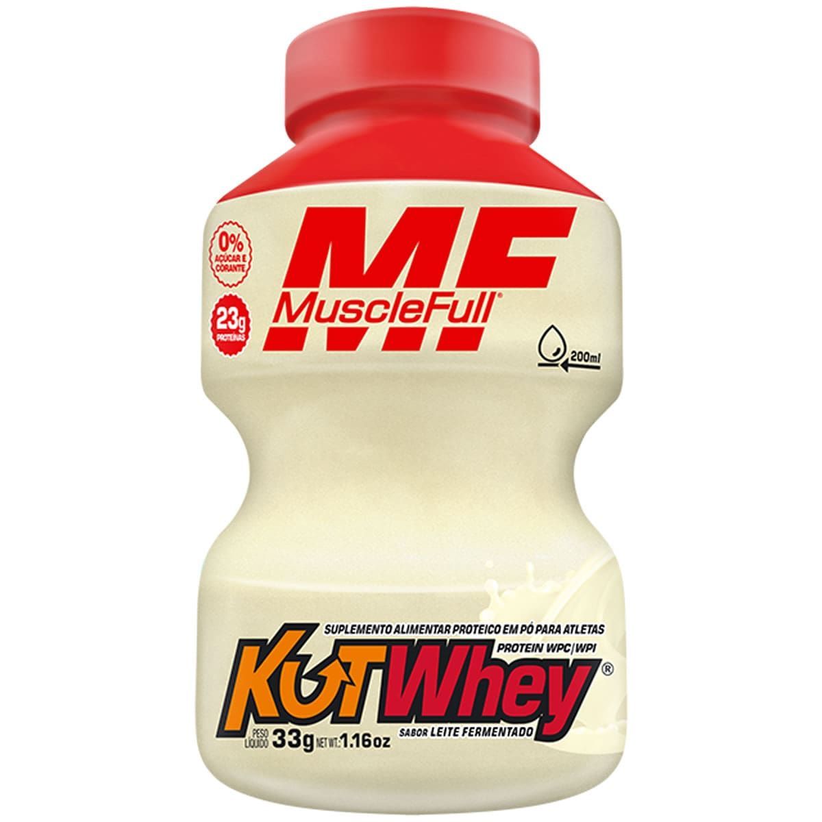 Kut Whey Mini - 33g Leite Fermentado - MuscleFull*** Data Venc. 30/4/23