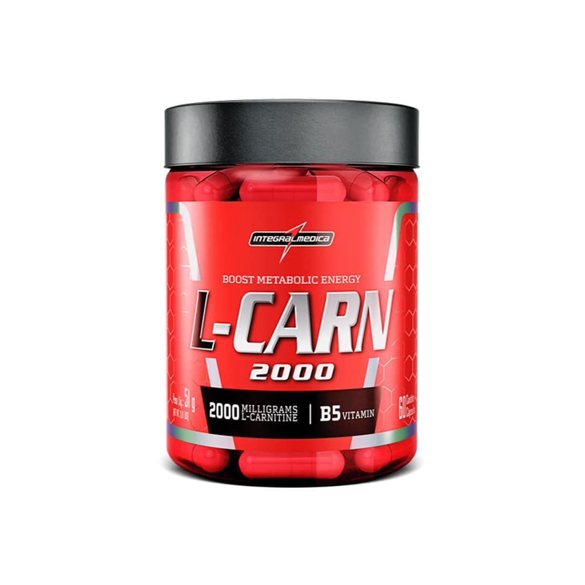 L-Carn - 60 C�psulas - IntegralM�dica