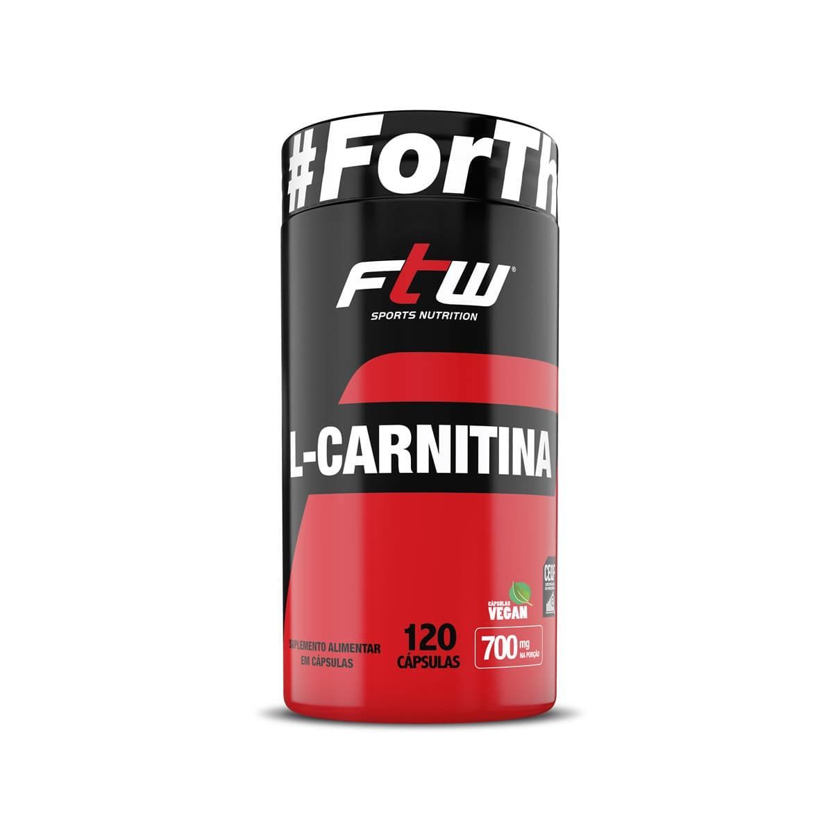 L-Carnitina - 120 C�psulas - FTW