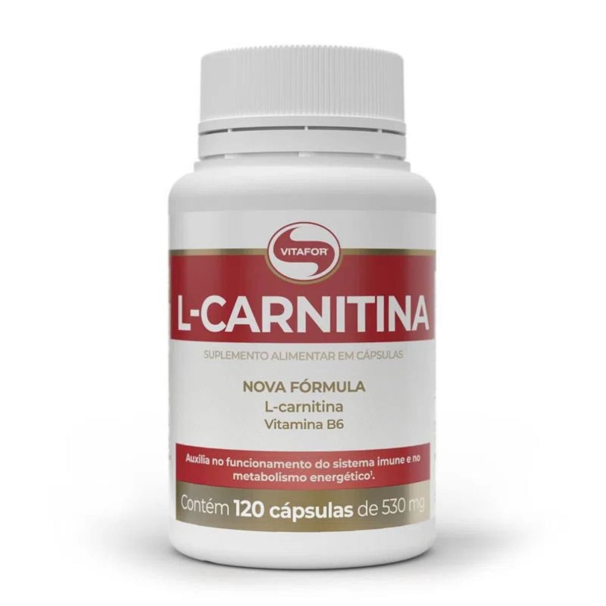 L-Carnitina - 120 C�psulas - Vitafor