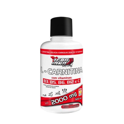 L-Carnitina 2000mg - Frutas Vermelhas 500ml - New millen **NETSHOES