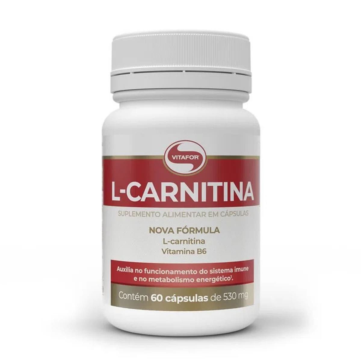 L-Carnitina - 60 C�psulas - Vitafor