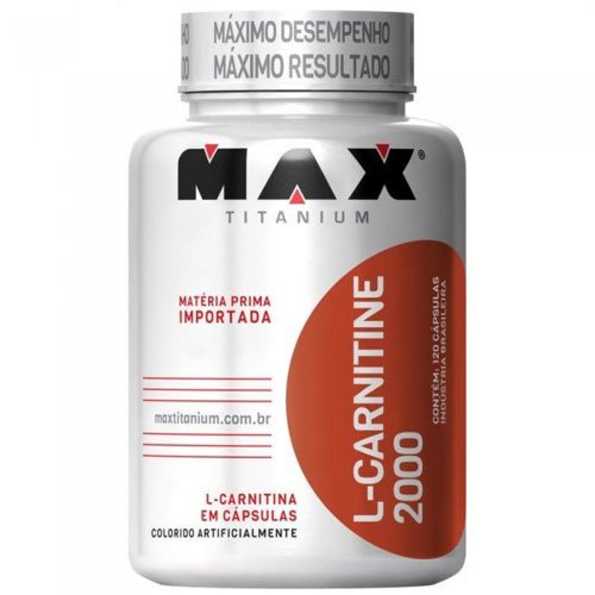 L-Carnitine 2000 - 120 C�psulas - Max Titanium