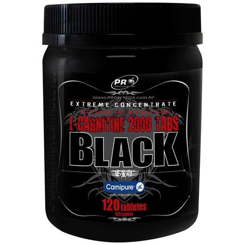 L-Carnitine 2000 Tabs Black - 120 Tabletes - Probi�tica