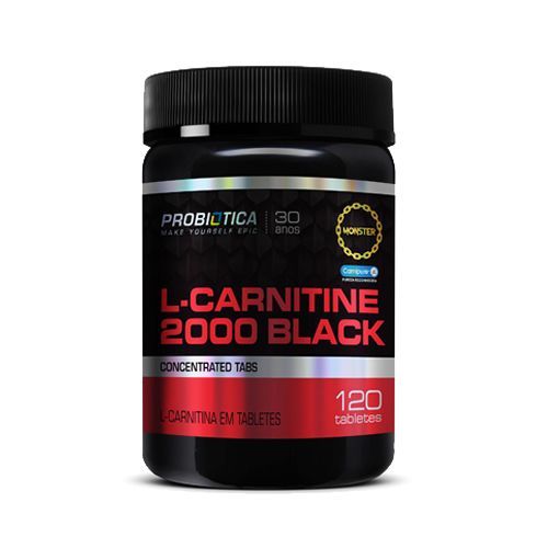 L-Carnitine 2000 Black - 120 Tabletes - Probi�tica