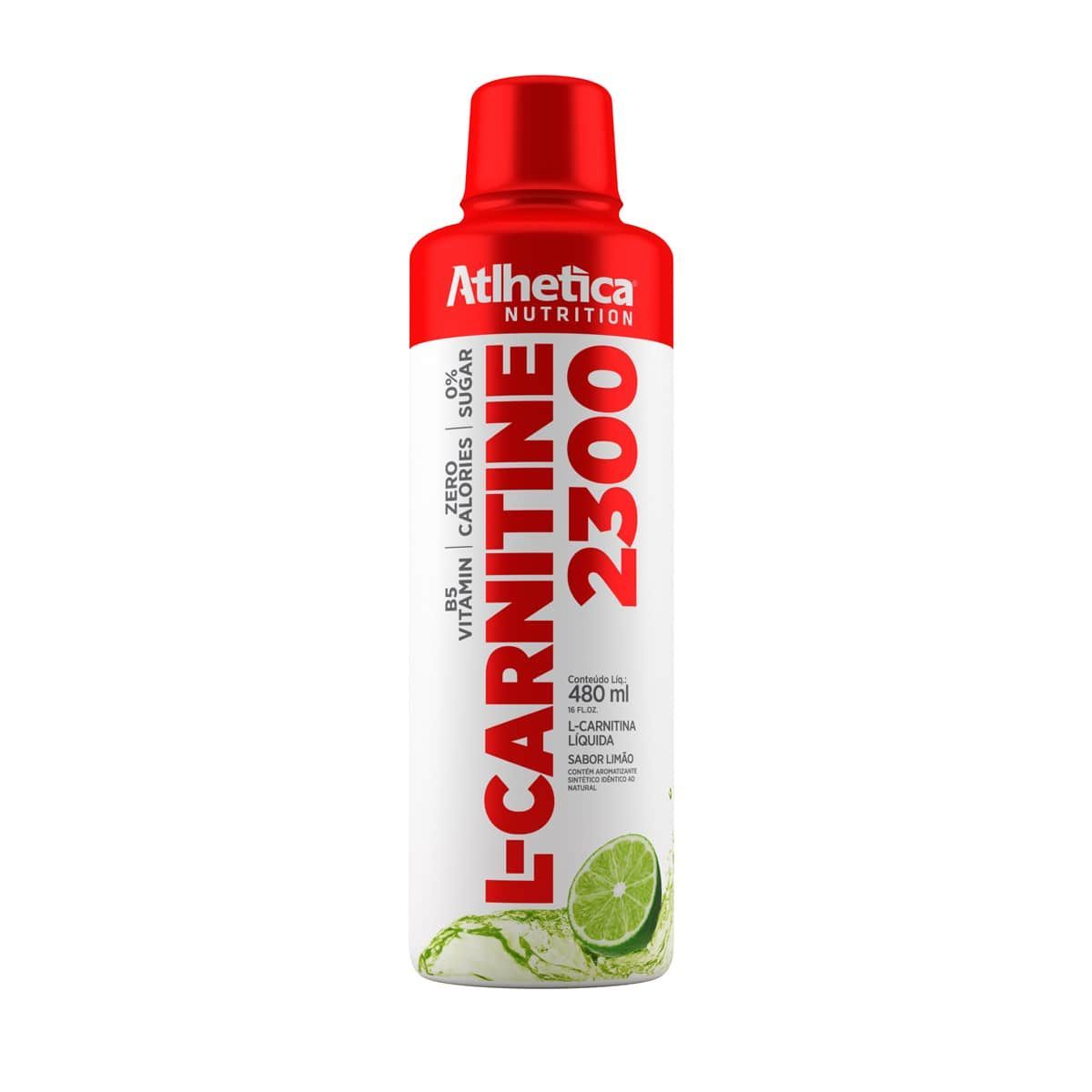L-carnitine 2300 - 480ml Lim�o - Atlhetica Nutrition*** Data Venc. 14/02/2022