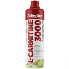 L-Carnitine 3000 - 960ml Lim�o, Ch� Verde e Gengibre - Atlhetica Nutrition