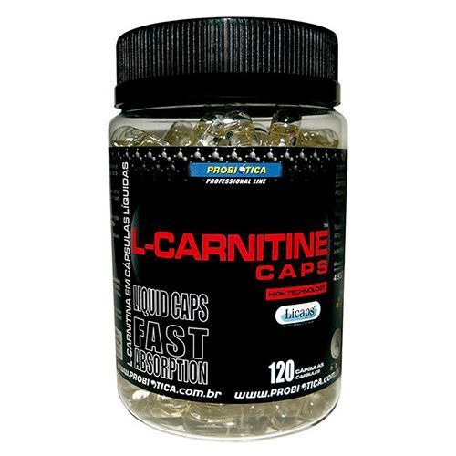 L-Carnitine Caps - 120 C�psulas - Probi�tica *** Vencimento 31/05/2016
