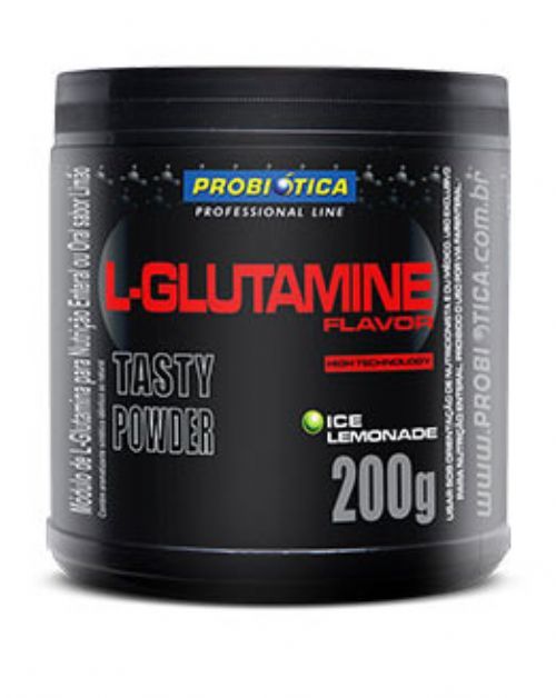 L-Glutamina 200 g - Ice Lemonade - Probi�tica