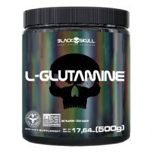 L-Glutamine - 500g Sem Sabor - BlackSkull