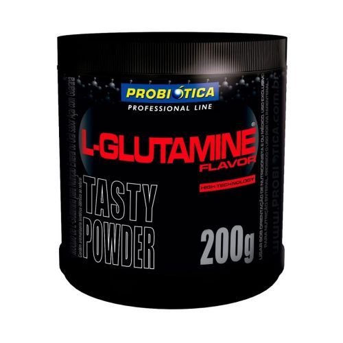 L-Glutamine Flavor - 200g A�a� com Guaran� - Probi�tica