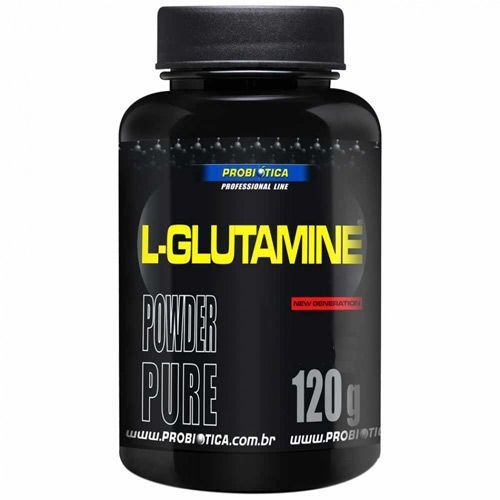 L-Glutamine - Frasco 120g - Probi�tica