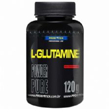 L-Glutamine - Frasco 120g - Probi�tica