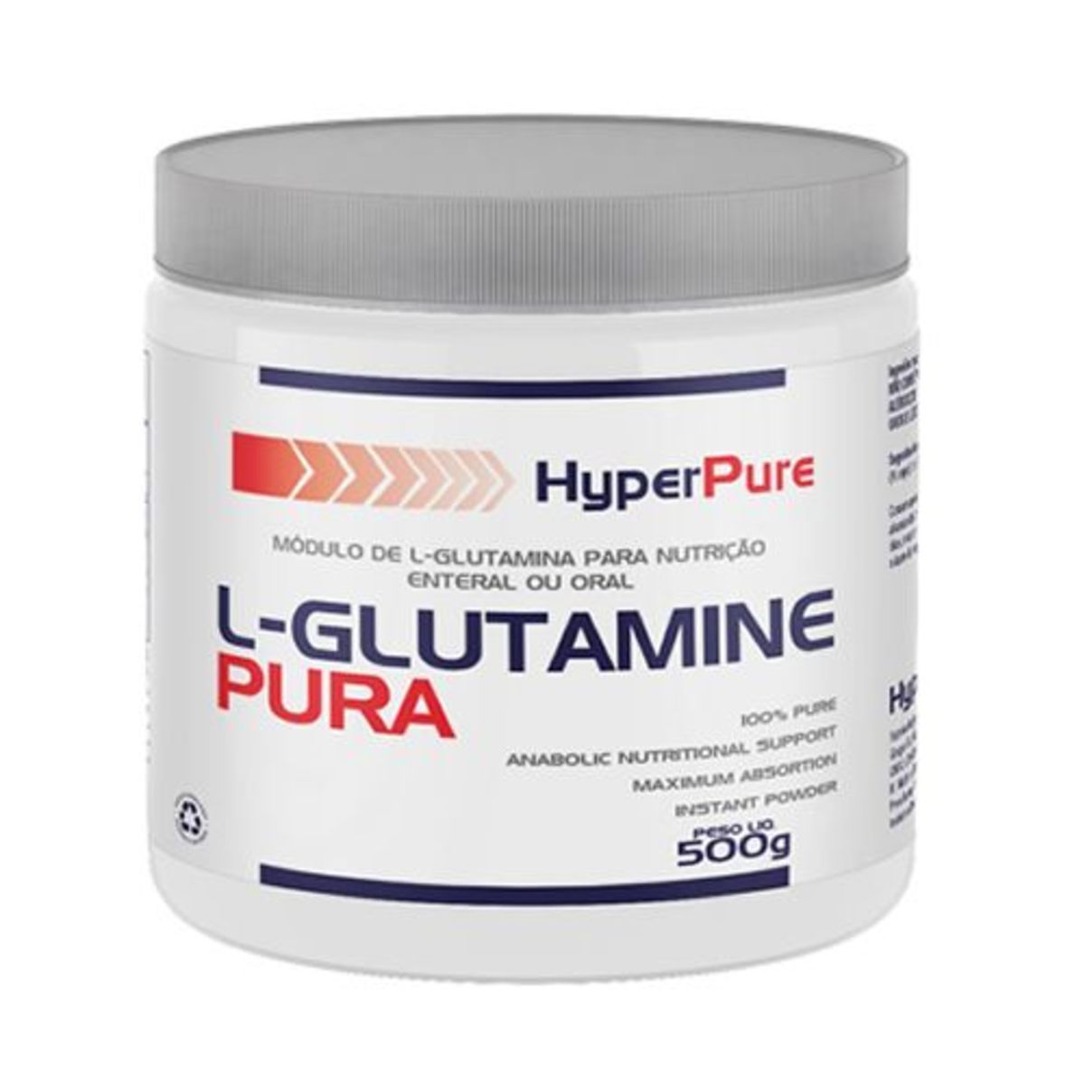 L-Glutamine Pura - 500g - HyperPure