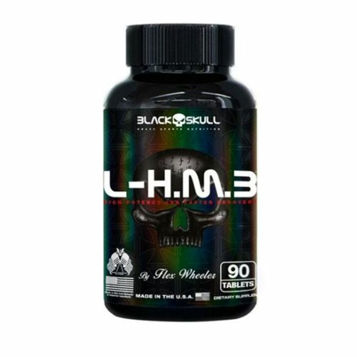 L-H.M.3 - 90 Tablets - Black Skull