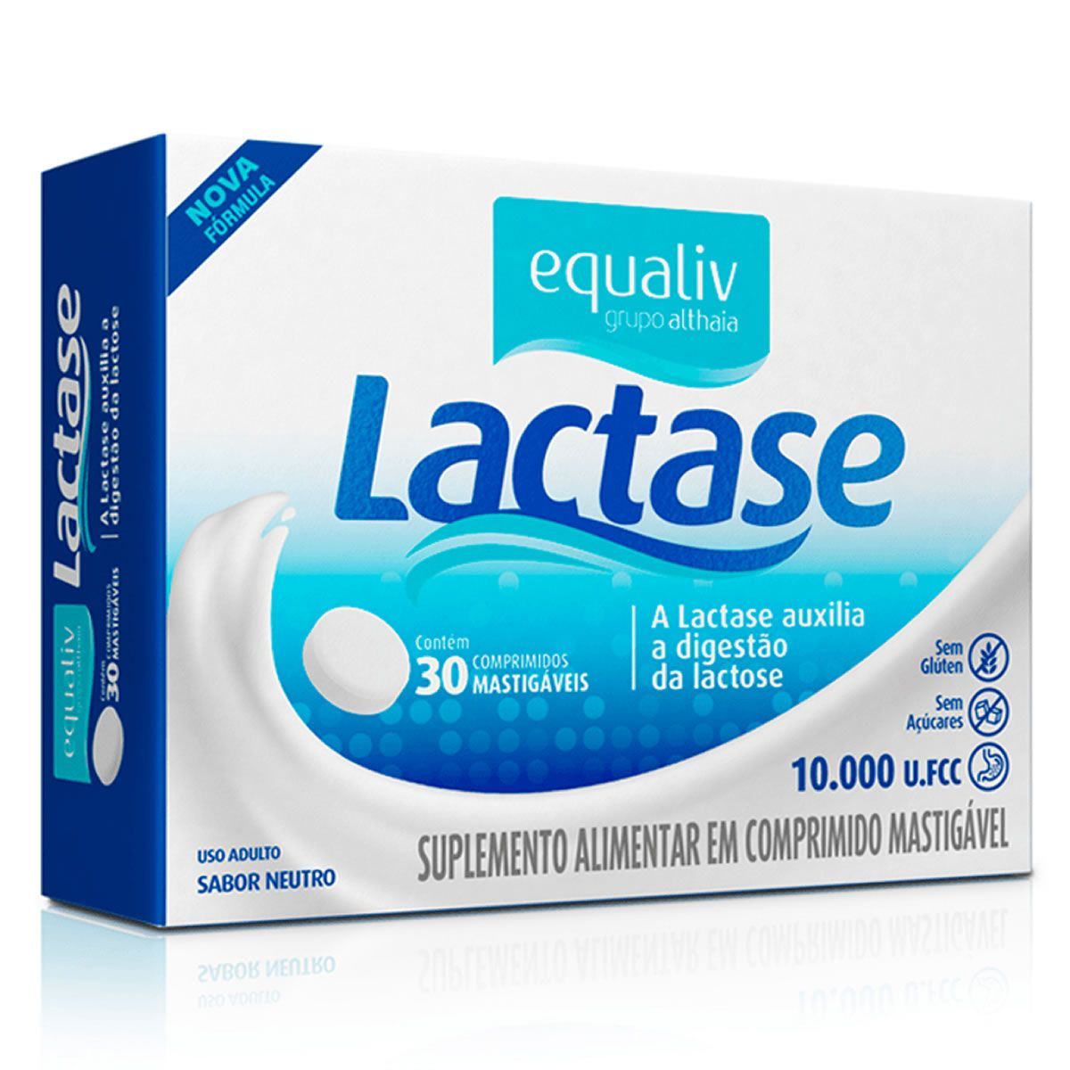 Lactase - 30 Comprimidos - Equaliv