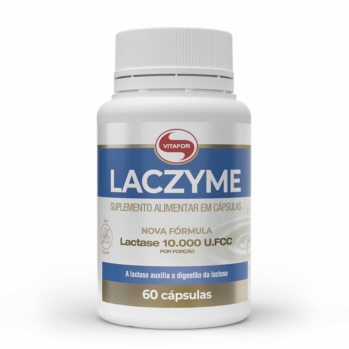 Laczyme - 60 C�psulas - Vitafor
