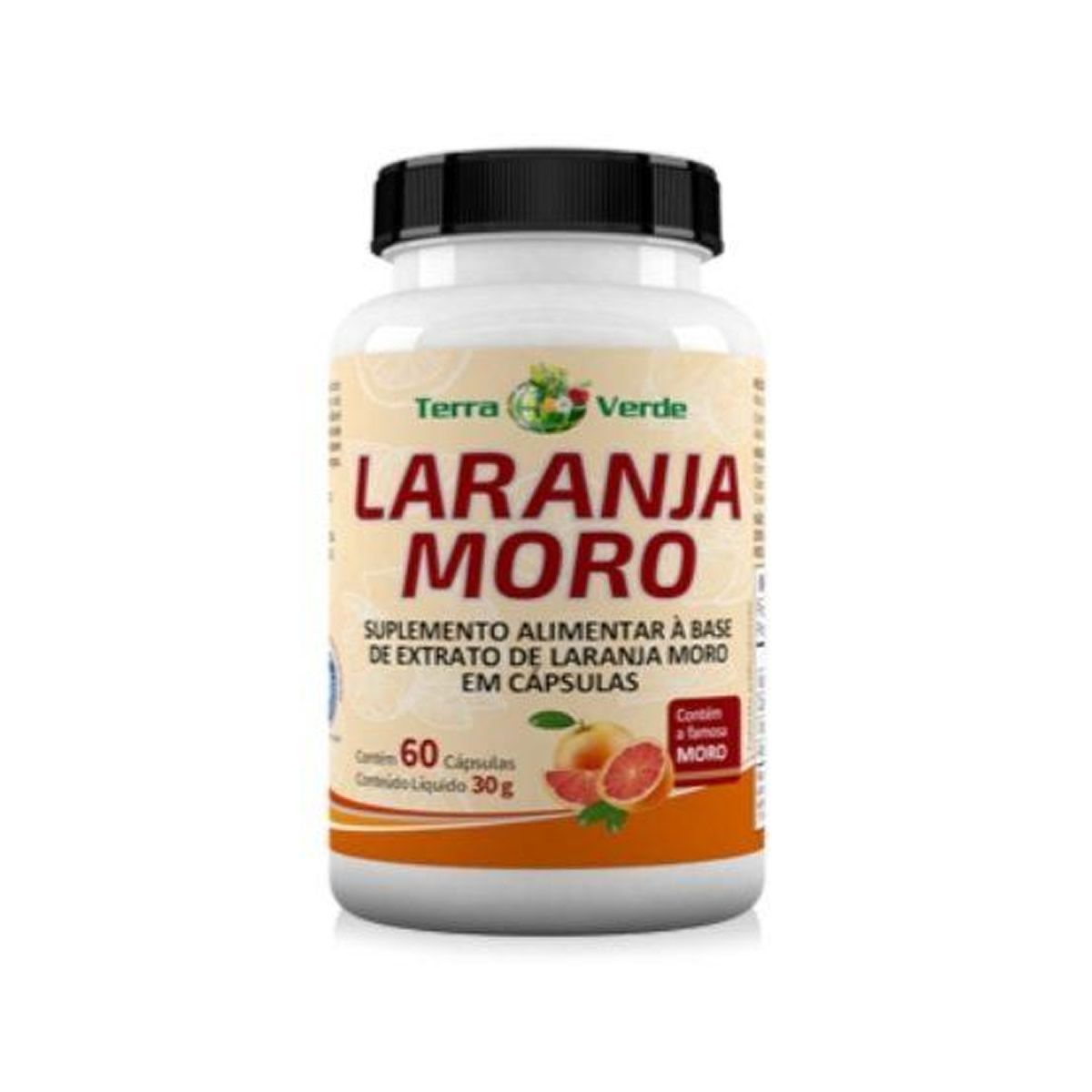 Laranja Moro - 60 C�psulas - Terra Verde