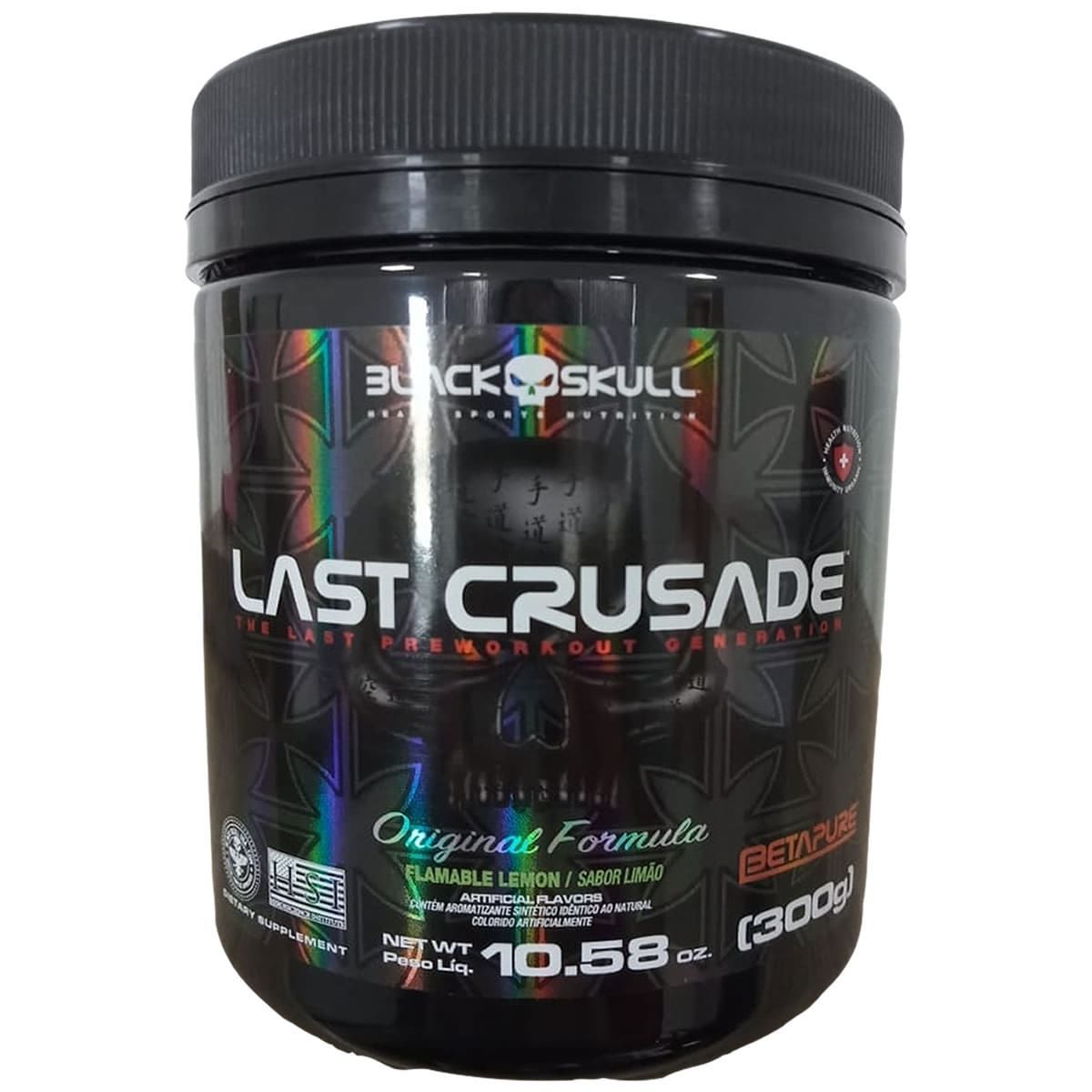 Last Crusade Beta Pure - 300g Lim�o - Black Skull