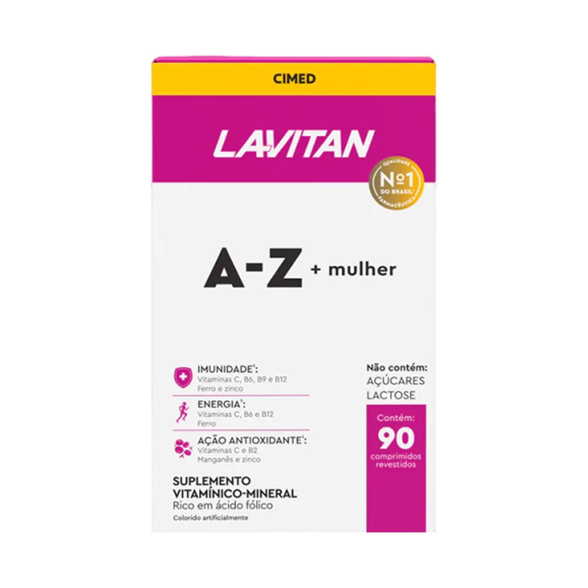 Lavitan A-Z Mulher - 90 Comprimidos - Cimed