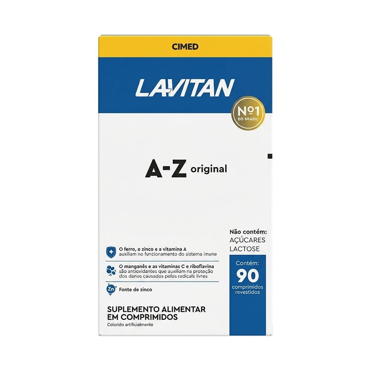 Lavitan A-Z Original - 90 Comprimidos - Cimed