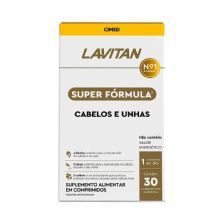Lavitan Cabelos e Unhas - 30 Comprimidos - Lavitan