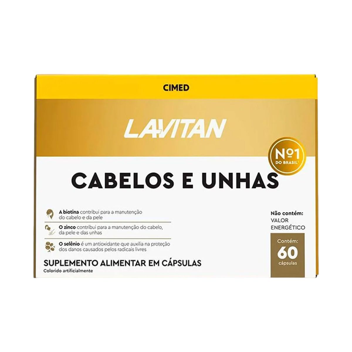 Lavitan Cabelos e Unhas - 60 C�psulas - Cimed
