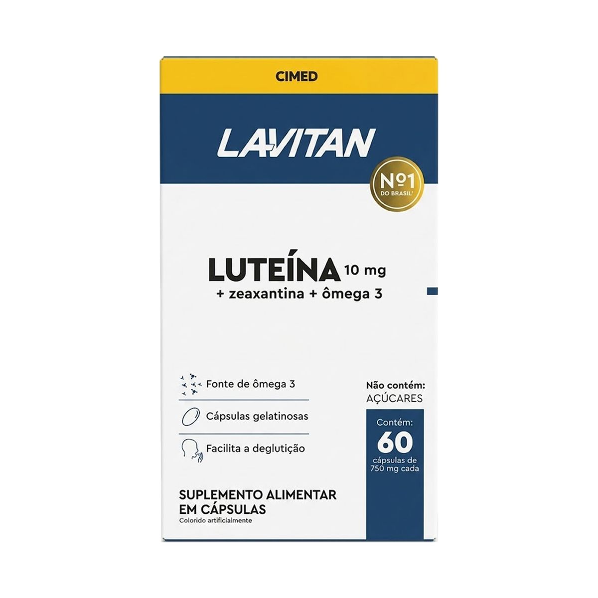 Lavitan Lute�na 10mg - 60 C�psulas - Cimed