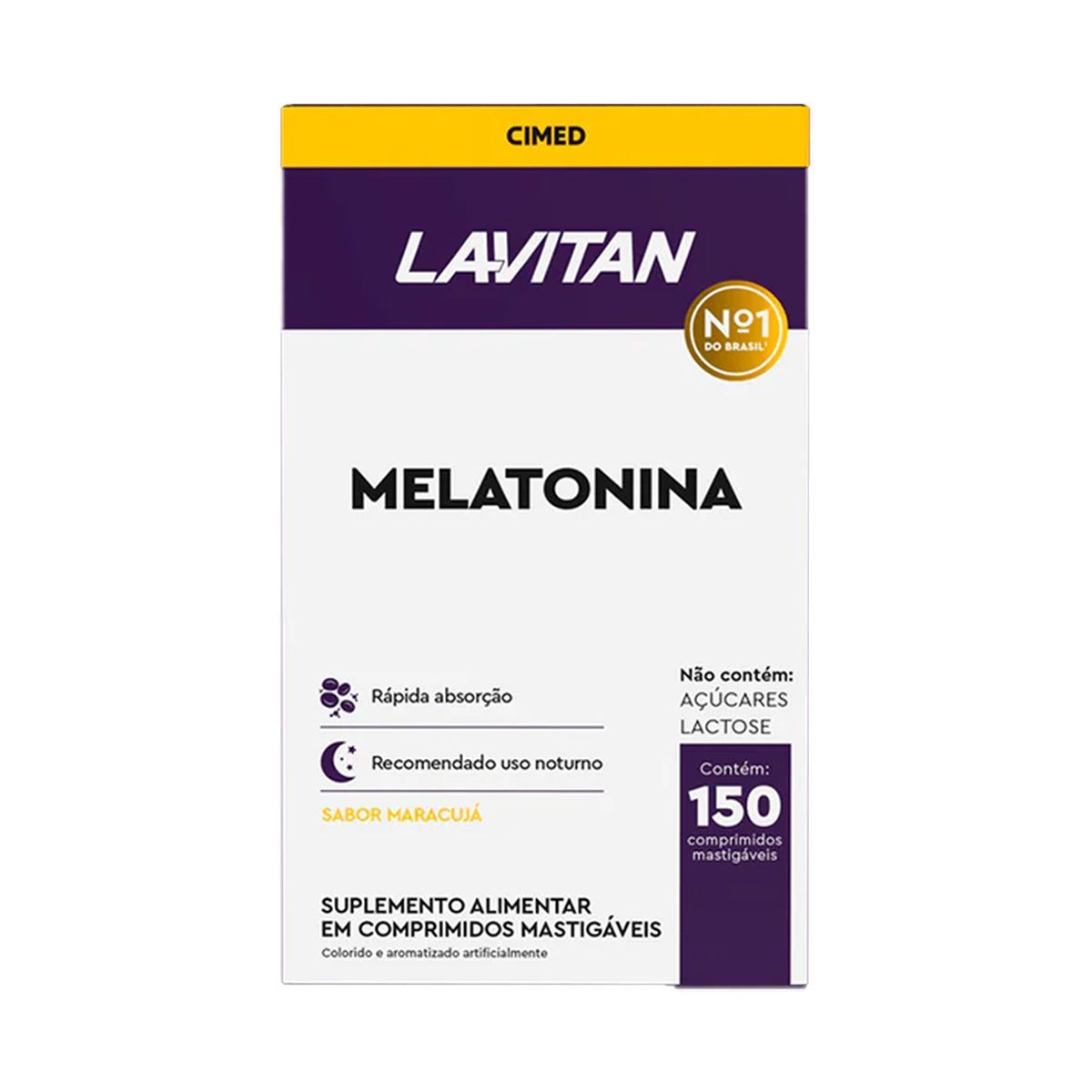 Lavitan Melatonina - 150 Comprimidos Sabor Maracuj� - Lavitan