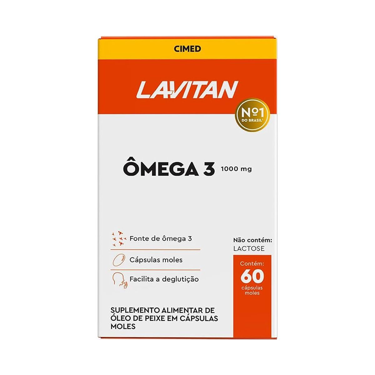 Lavitan �mega 3 1000mg - 60 C�psulas - Cimed