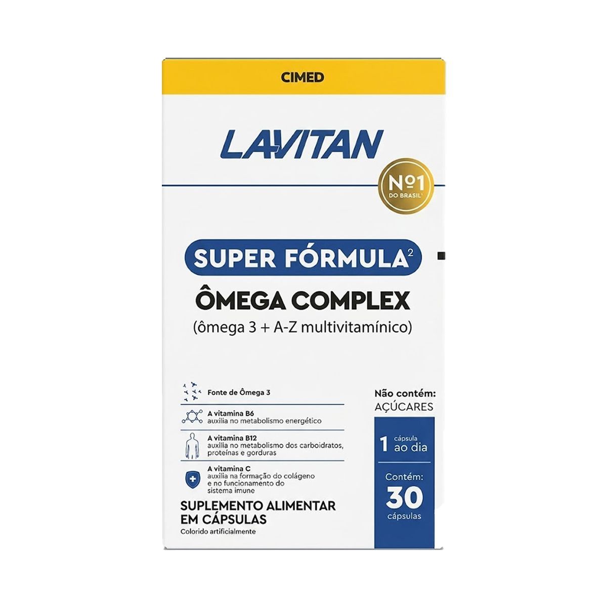 Lavitan �mega Complex - 30 C�psulas - Cimed