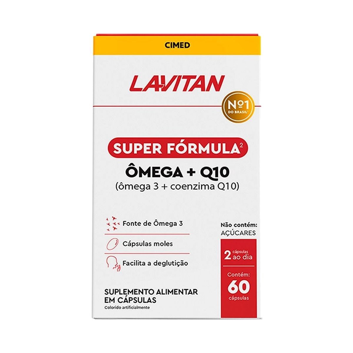Lavitan �mega + Q10 - 60 C�psulas - Lavitan