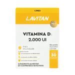 Lavitan Vitamina D3 2000UI - 30 Comprimidos - Cimed