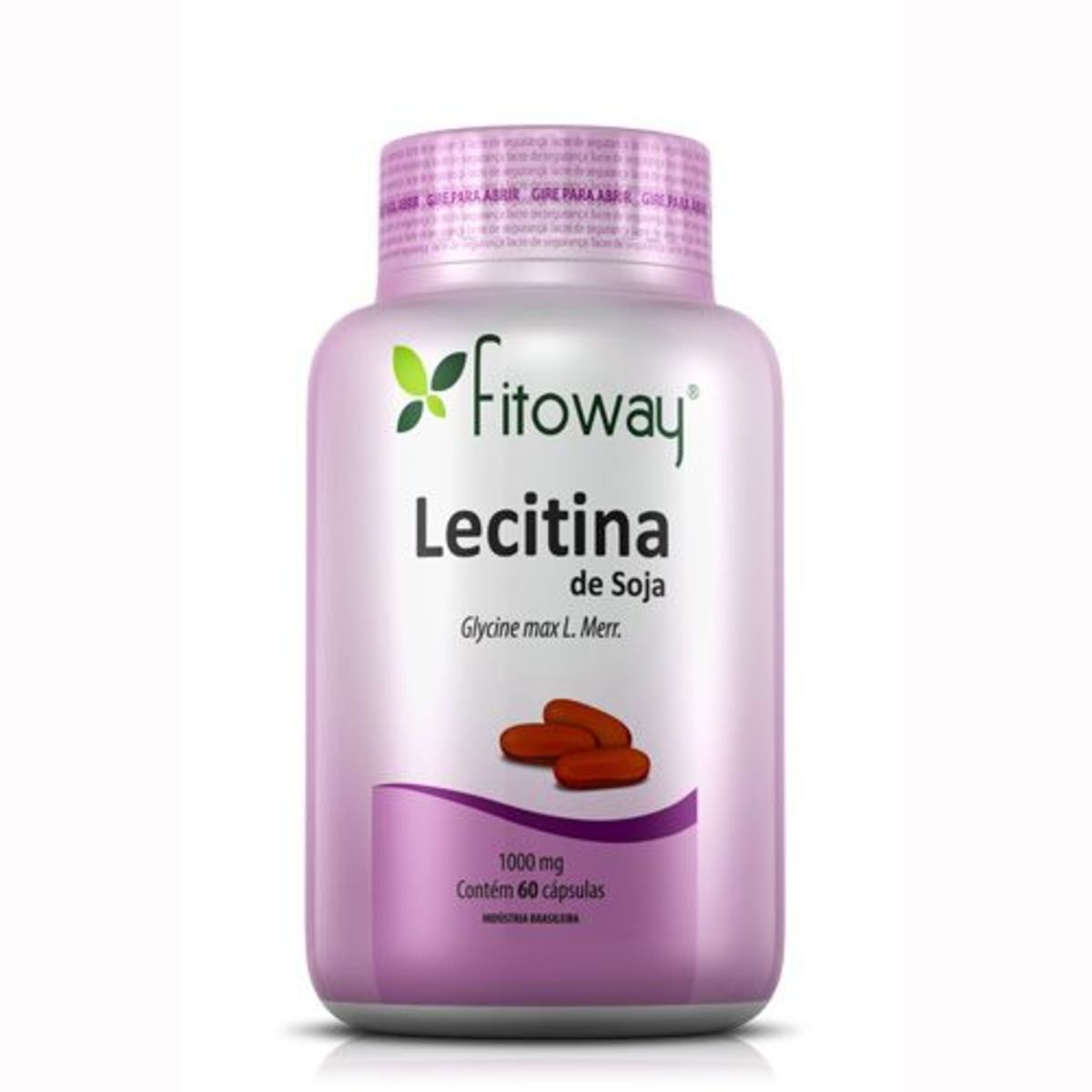Lecitina de Soja 1g - 60 C�psulas - Fitoway