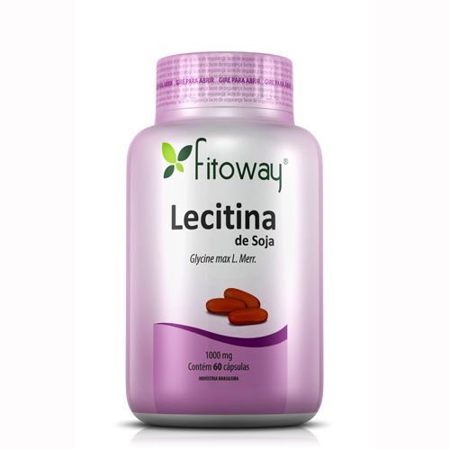 Lecitina De Soja Fitoway 1G - 60 C�psulas - Fitoway*** Data Venc. 18/05/2018