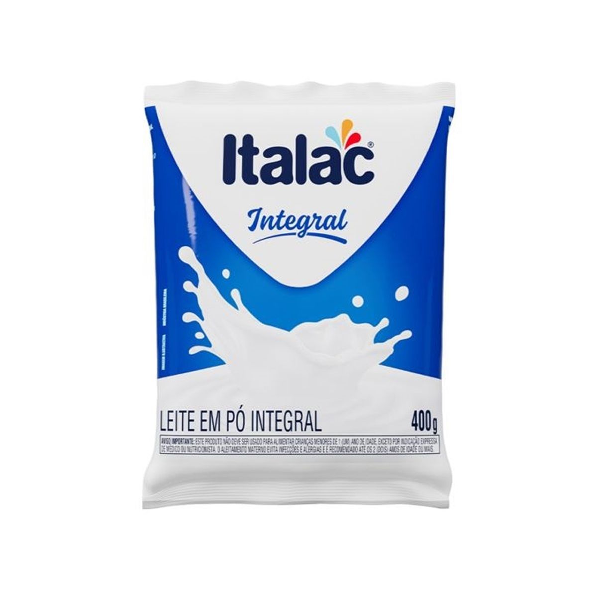 Leite em P� Integral 400g - Italac